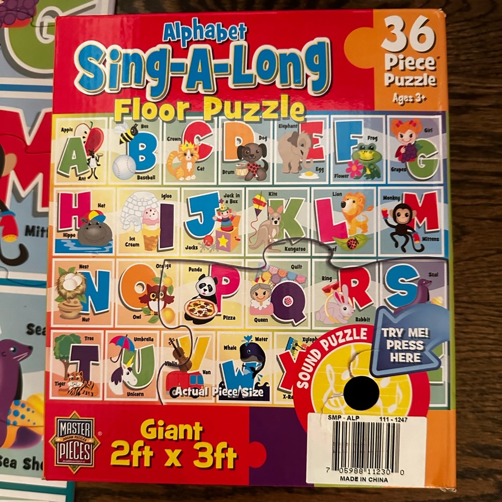 Sing A Long ABC Floor Puzzle